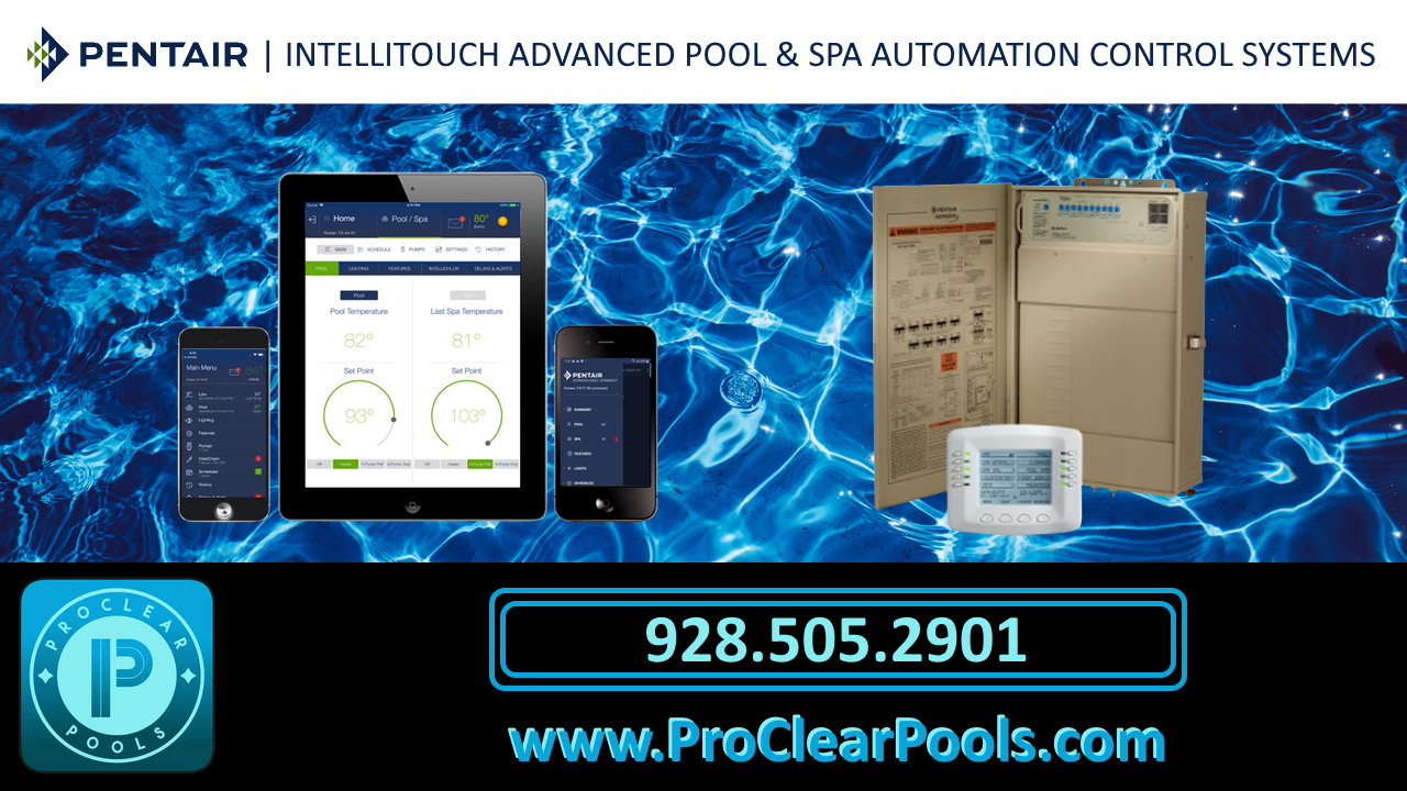 Pentair Intellitouch Smart Pool & Spa Pool Automation Control System
